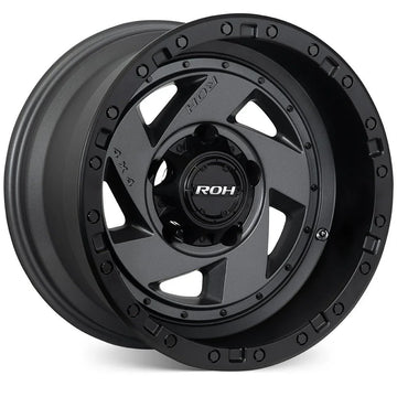 ROH Vulcan Wheels Rims in Matte Black